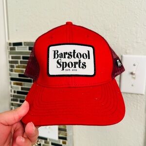 Barstool Sports Red Baseball Cap